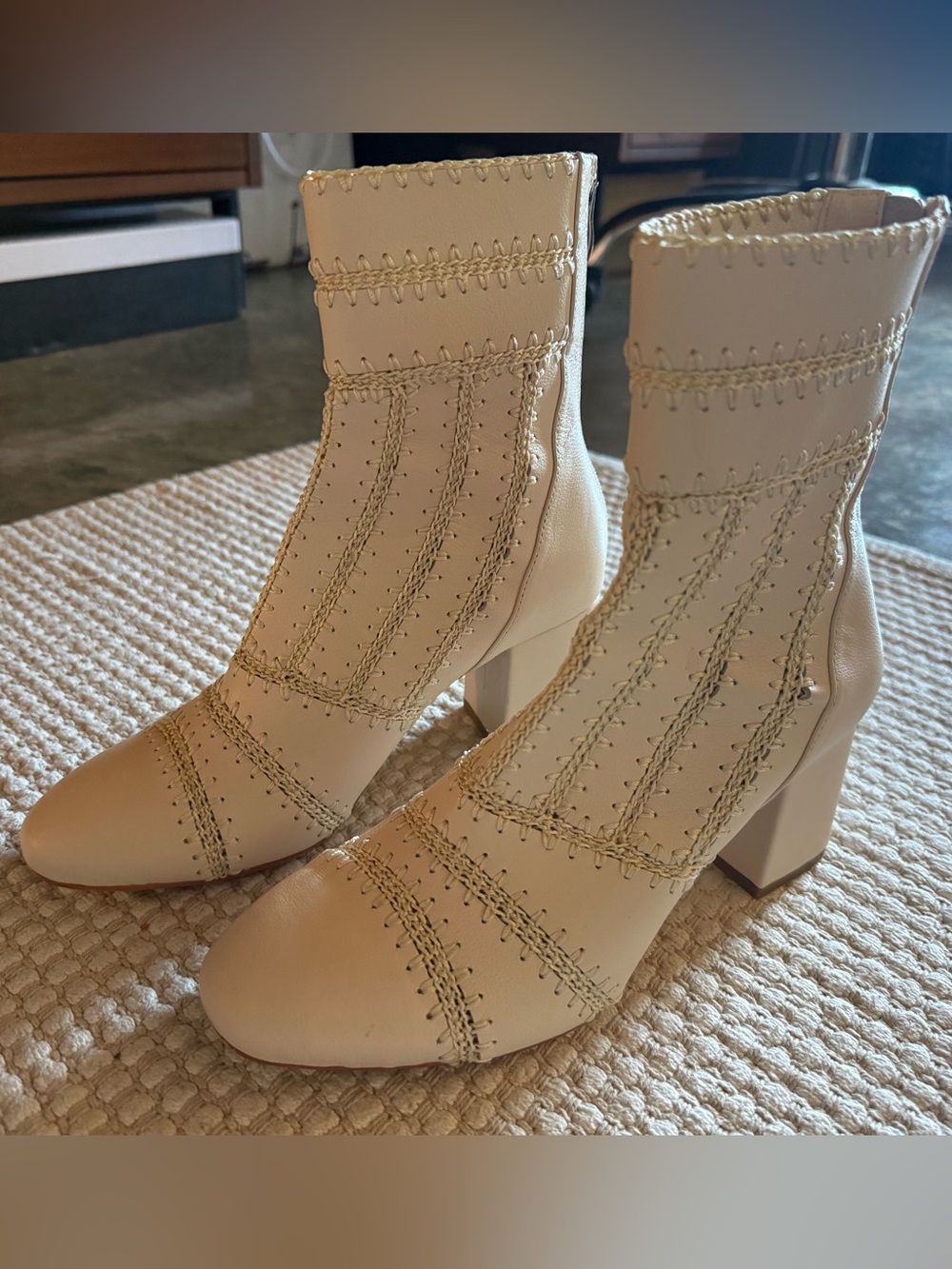 Silent D Block Heel Ankle Boots Shuffle
